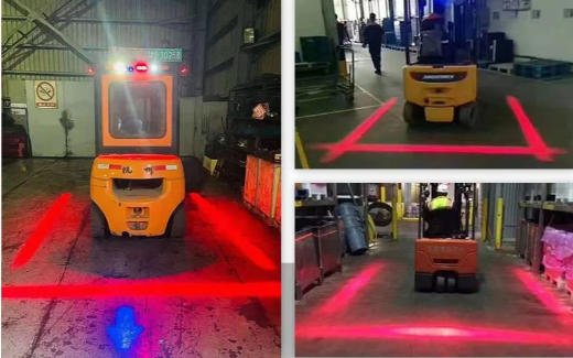 Iluminación de Seguridad para Montacargas